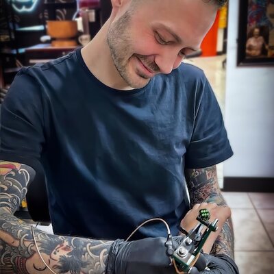 Dustin Gormley — Traditional · Tropical · Japanese · Fine Line tattoo artist at Ohana Tattoo
