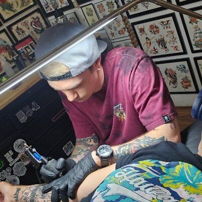Forrest Goodrich — American Traditional · Fine Line tattoo artist at Ohana Tattoo