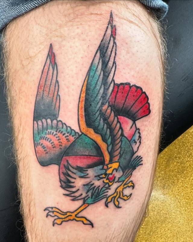 Walk-In Flash tattoo by Julian (xwildxlovex) at Ohana Tattoo Waikiki, Hawaii — work #02