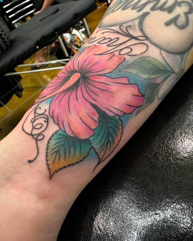 Custom Cartoon tattoo by Julian (xwildxlovex) at Ohana Tattoo Waikiki, Hawaii — work #04
